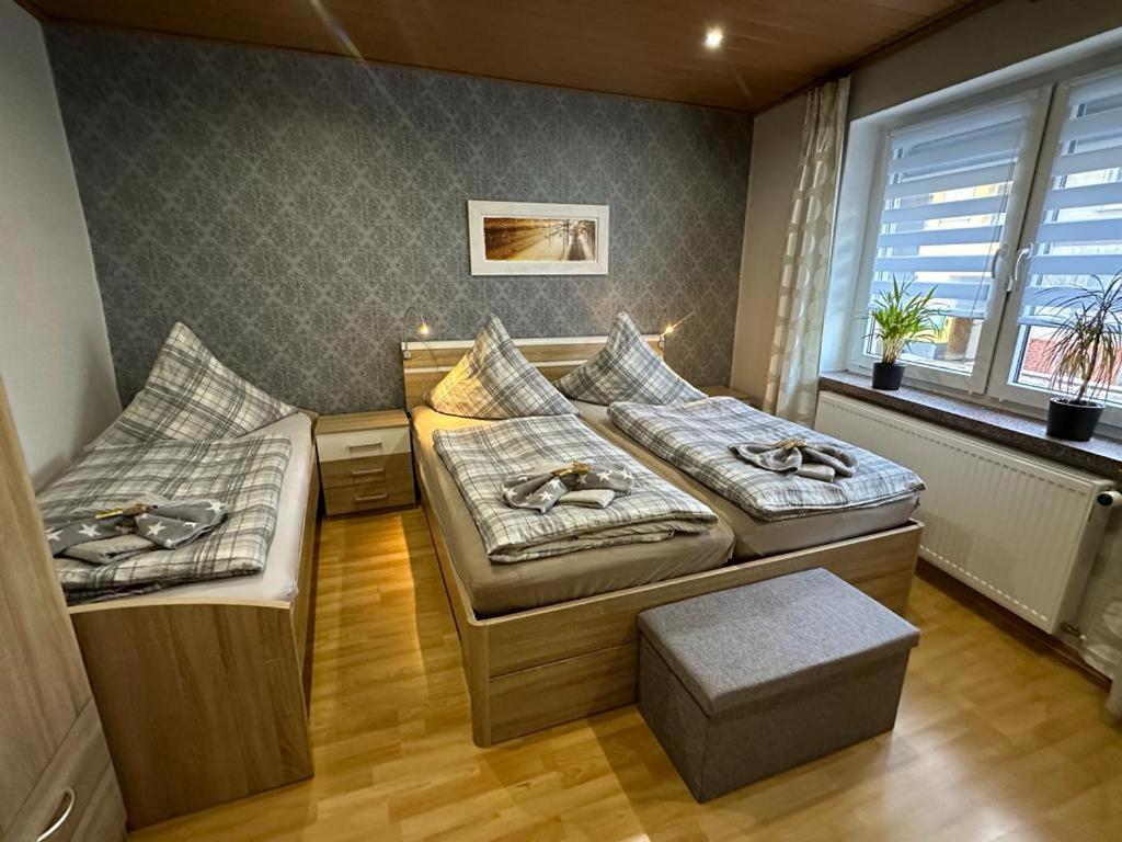 Christels Ferienwohnung 2 In Thale Mit Ueberdachter Terrasse, Kueche Mit Tv & Geschirrspueler Ngoại thất bức ảnh